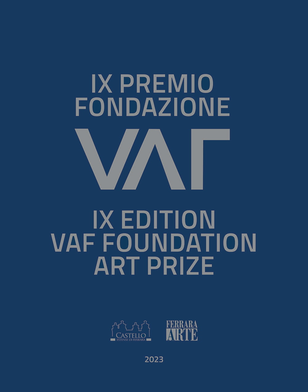 Nuova edizione del catalogo IX Premio Fondazione VAF - VAF Stiftung ...